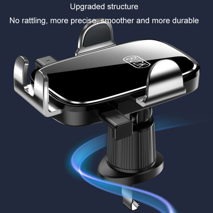 BUDK Anti-shake Car Phone Bracket Car Navigation Air Vent Fixed Gravity Support Stand