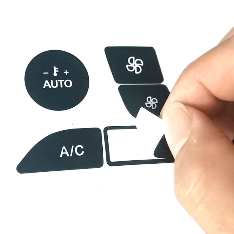 For 1999-2005 Ford Focus Air Conditioning Button Switch Repair Sticker