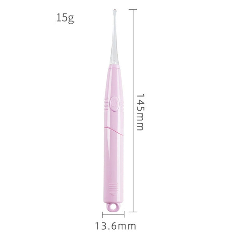 LED Light Ear Cleaning Scoop Children Ear Scoop Baby Ear Wax Pick Cleaner, Pink, White