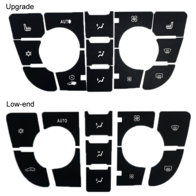 For Buick Excelle GT/XT Air Conditioning Central Control Button Repair Sticker