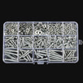 Screws Nuts Washers Self-Tapping Screws Set, Set B 18 Types 15 Cells, Set C 24 Types 24 Cells, Set D 24 Types 24 Cells, Set E 13 Types 10 Cells, Set F 11 Types 15 Cells, Set G 10 Types 10 Cells