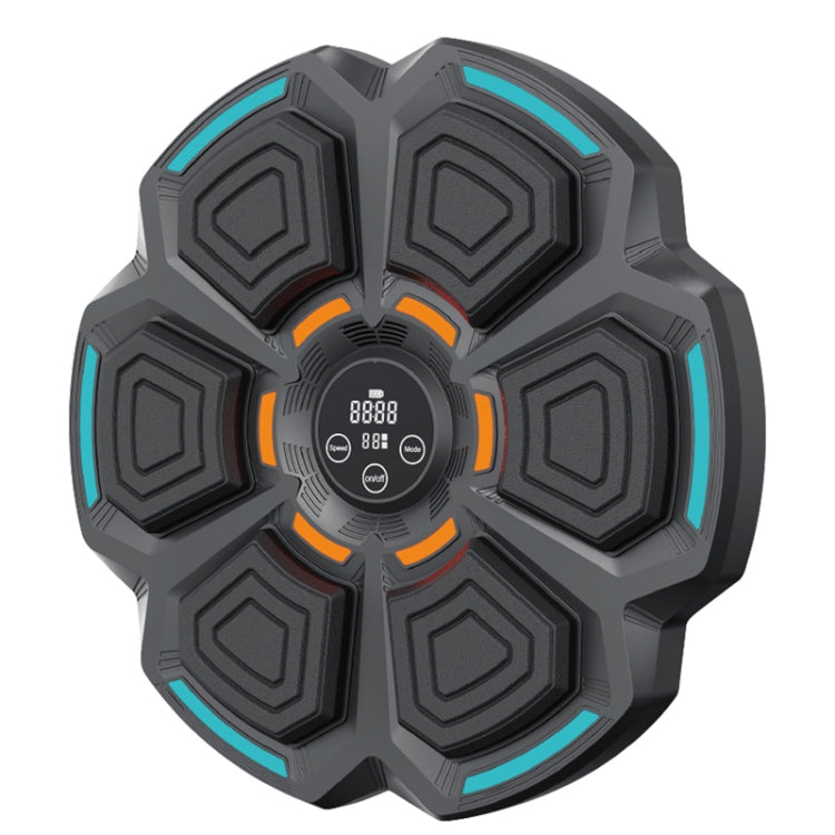 Bluetooth Music Boxing Machine with Lights 9 Speed Adjustable, Black, Light Gray