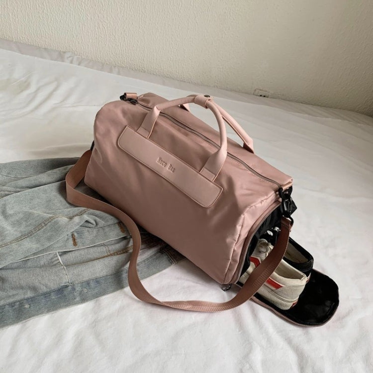 Large Capacity Portable Fitness Sports Handbag Leisure Travel Bag with Shoe Compartment