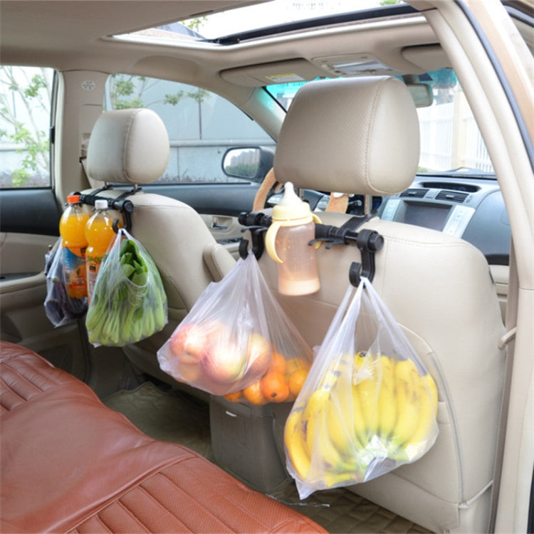 30cm Stainless Steel Extended Car Seat Back Hook Car Clothes Hanger