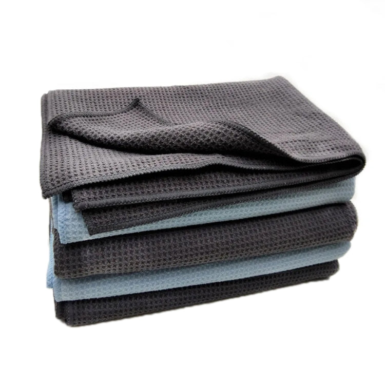 Thickened Absorbent Honeycomb Mesh Car Wash Cleaning Towel, 40x40cm