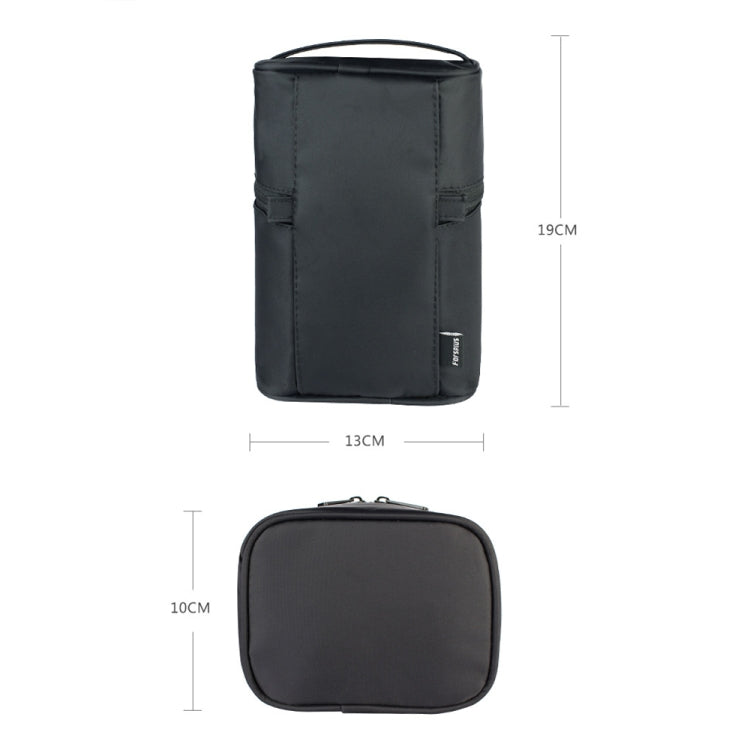 A02-81 Large Capacity Portable Three-dimensional Handheld Cosmetic Bag Travel Toiletry Storage Bag