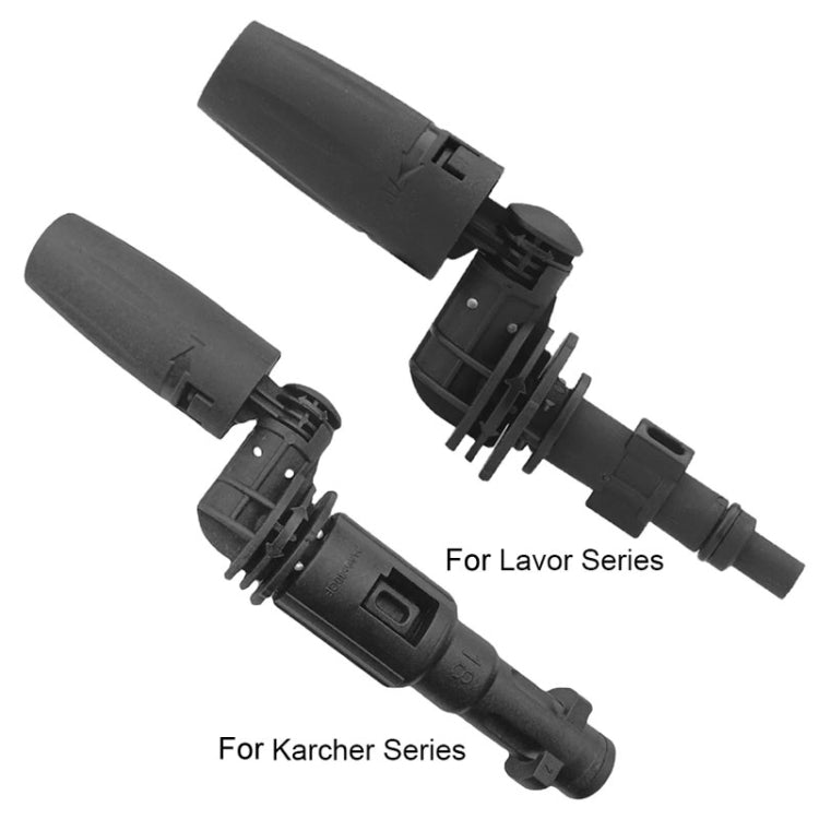 Multifunctional Car Wash High Pressure Spray Nozzle 360 Degree Universal Rotary Adjustable, For Karcher K Series, For Lavar