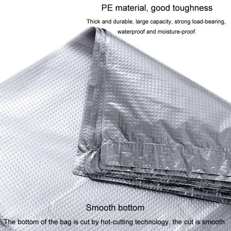 PE Large-capacity Moving Packing Bags Thickened Quilt Luggage Storage Bags, 10pcs 55x80cm, 10pcs 65x100cm, 10pcs 75x110cm, 10pcs 82x125cm