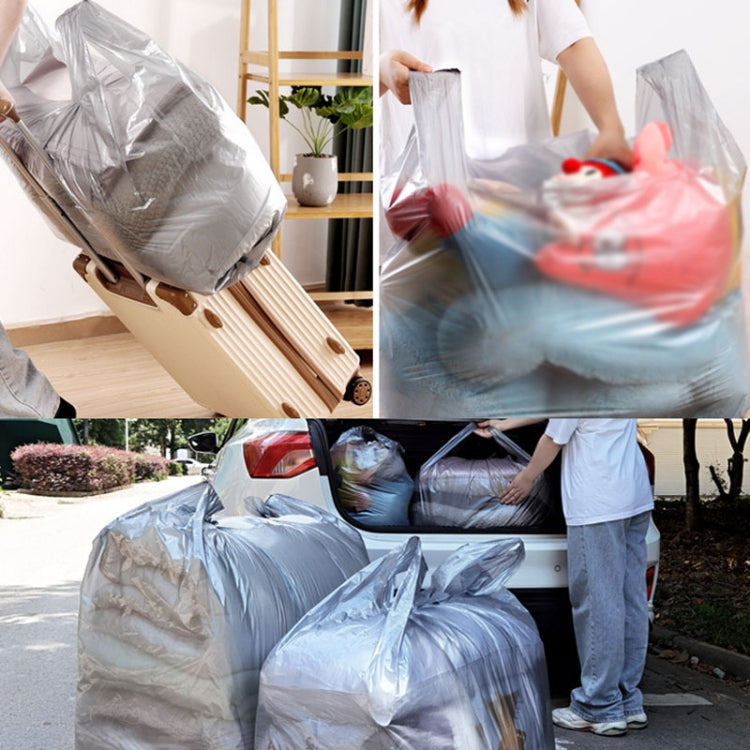 PE Large-capacity Moving Packing Bags Thickened Quilt Luggage Storage Bags, 10pcs 55x80cm, 10pcs 65x100cm, 10pcs 75x110cm, 10pcs 82x125cm