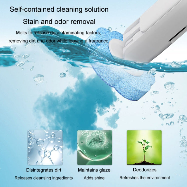 Disposable Toilet Brush Dissolving Replacement Brush Toilet Cleaning Set, With 6pcs Lemon Scent Brush Heads, With 6pcs Lavender Scent Brush Heads