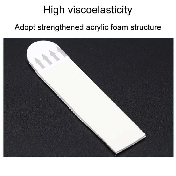 12pcs /Pack Strong Stainless Adhesive Removable Sticky Hooks Household Fixing Tearable Backing Stickers, 16 x 29mm, 16 x 46mm, 20 x 46mm, 16 x 70mm, 19 x 92mm, 38 x 38mm