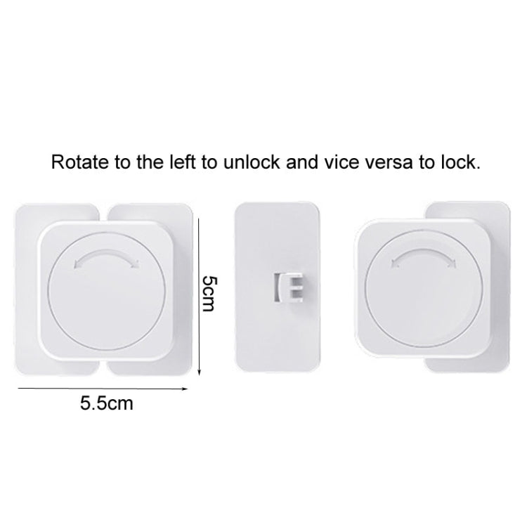 Multifunctional Baby Anti-pinch Door Latch Drawer Refrigerator Child Safety Lock, Refrigerator Lock