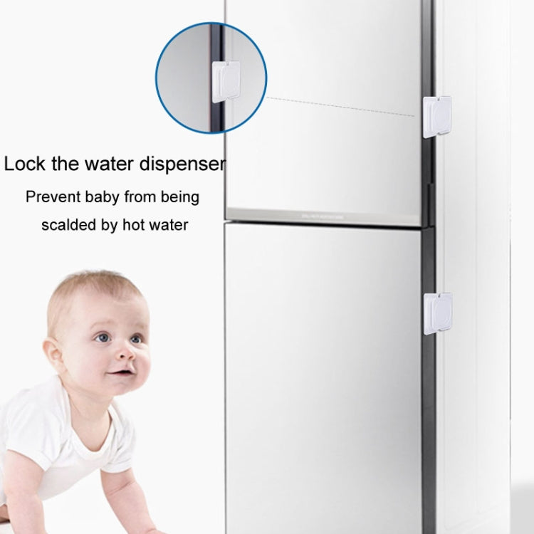 Multifunctional Baby Anti-pinch Door Latch Drawer Refrigerator Child Safety Lock, Refrigerator Lock