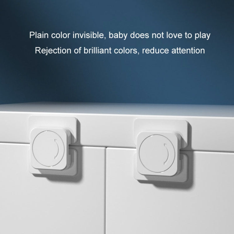 Multifunctional Baby Anti-pinch Door Latch Drawer Refrigerator Child Safety Lock, Refrigerator Lock