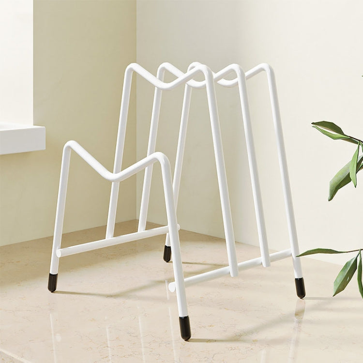 Kitchen Countertop Chopping Board Place Rack Multifunctional Multi-Layer Pot Lid Storage Shelf