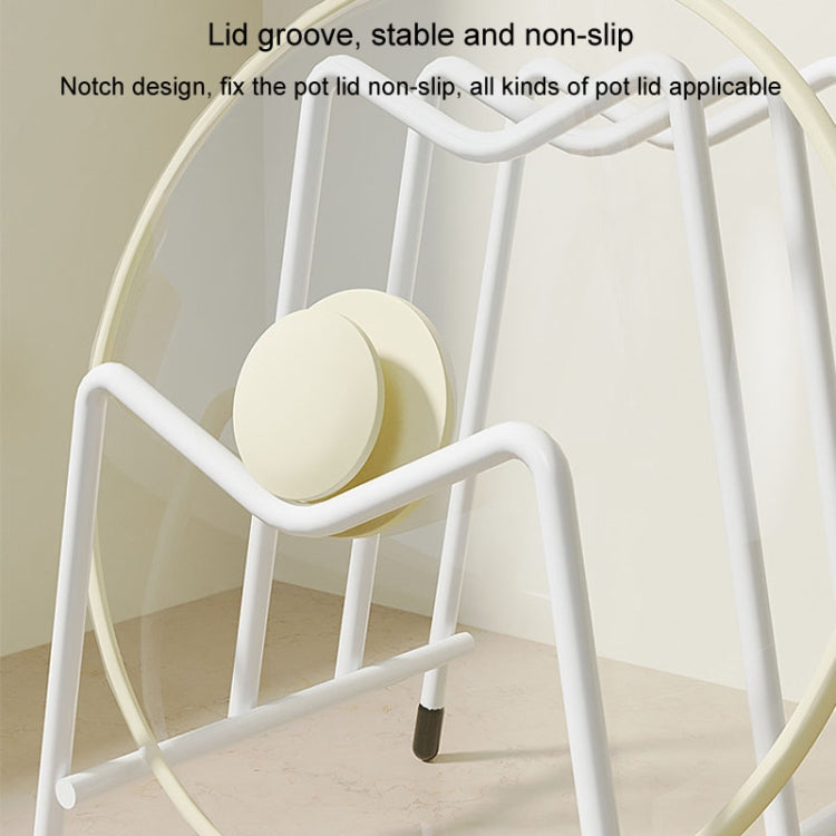 Kitchen Countertop Chopping Board Place Rack Multifunctional Multi-Layer Pot Lid Storage Shelf