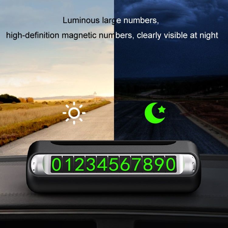Car Safety Hammer Car Escape Device Temporary Parking Number Plate
