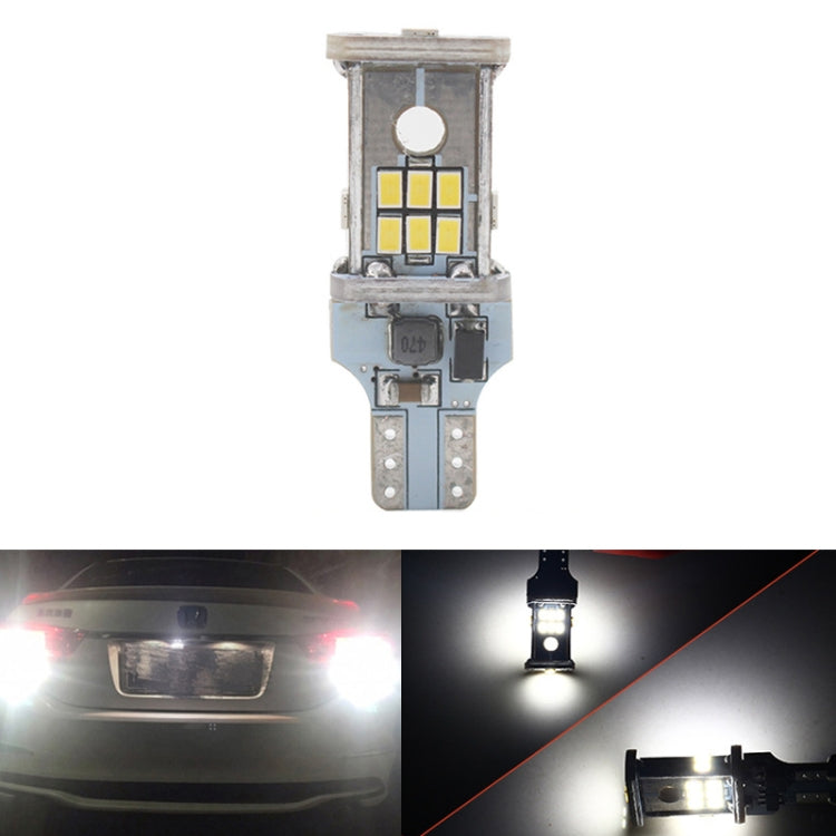 2pcs Automotive LED Reversing Lights Decode Induction Wide Voltage Brake Lights
