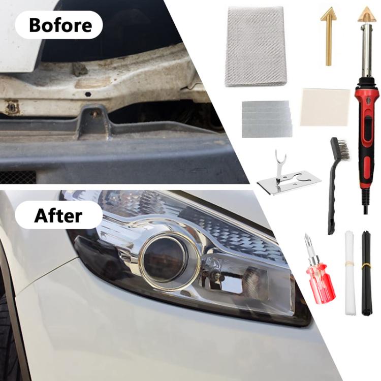 53pcs /Set Plastic Parts Repair Tool Car Bumper Restorating Kit Set, US Plug, EU Plug, AU Plug, UK Plug