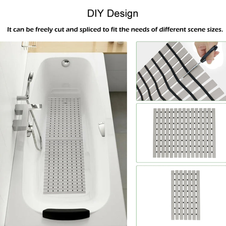 Shower Room Bathing Anti-slip Foot Mat Household Waterproof Anti-fall Bathroom Floor Mat, 61x61cm, 61x90cm, 43x61cm