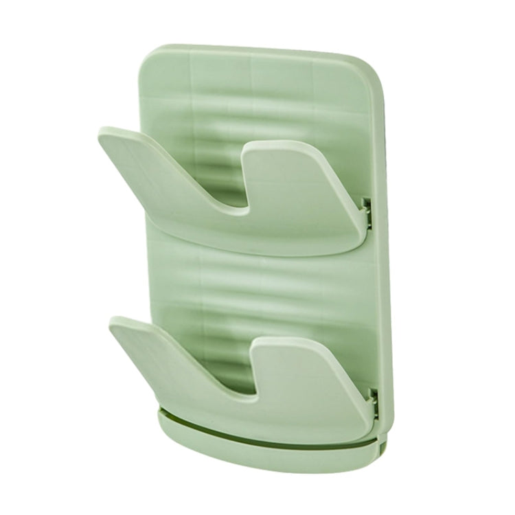 Wall Mounted Pot Lid Holder Kitchen Double Layer Multifunctional Folding Rack