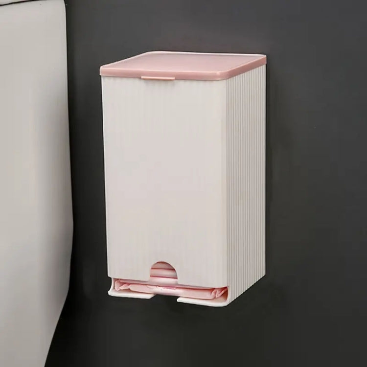 Bathroom Wall-mounted Sanitary Napkin Organizer Multifunctional Cotton Swab Tissue Box