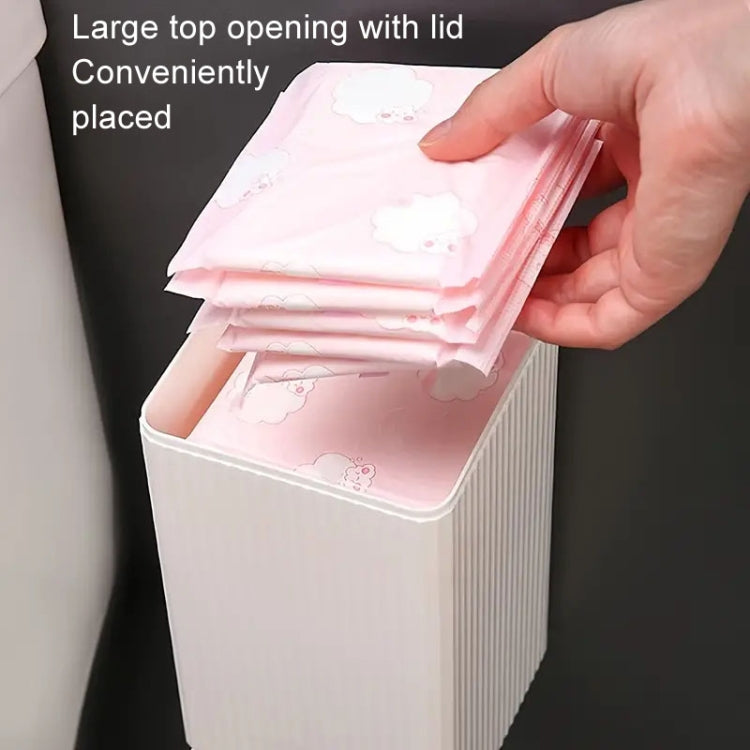 Bathroom Wall-mounted Sanitary Napkin Organizer Multifunctional Cotton Swab Tissue Box