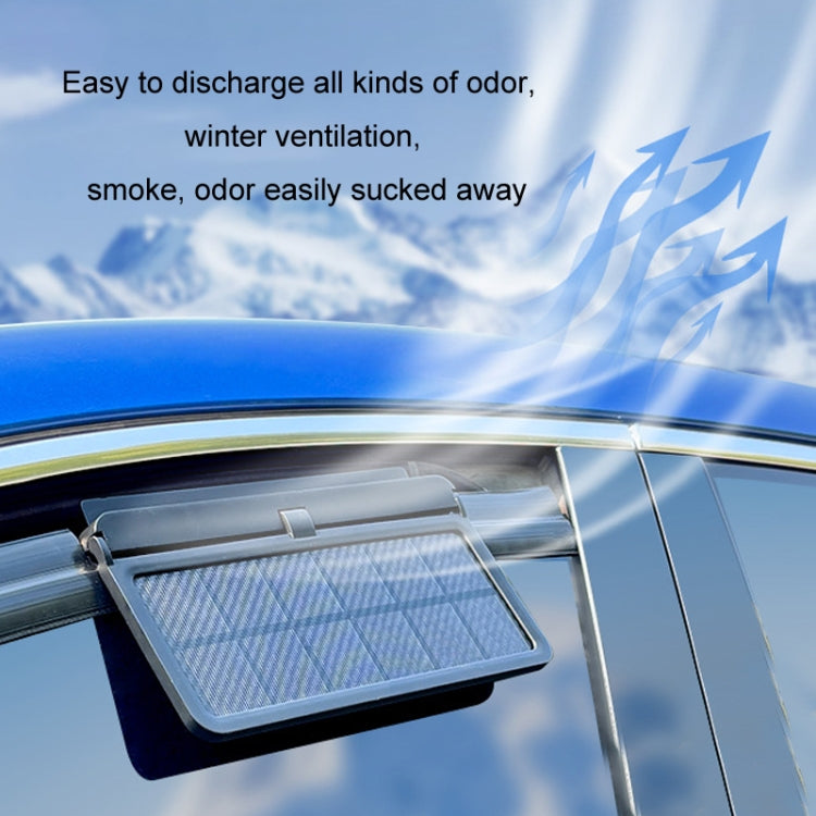 Solar Car Exhaust Fan Air Circulation Cooling Ventilation Fan