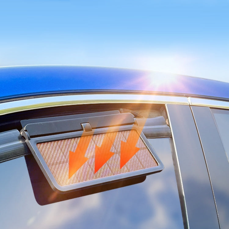 Solar Car Exhaust Fan Air Circulation Cooling Ventilation Fan