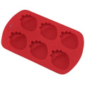 6 Grids Strawberry Silicone Cake Mold Baking DIY Chocolate Mould, 6 Grids Strawberry