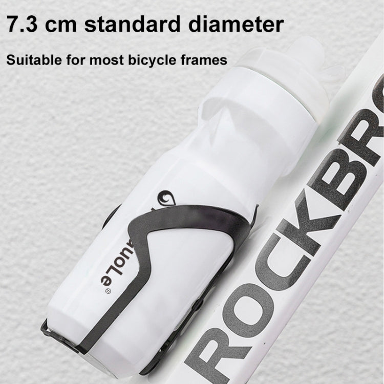 YouGuoLe 600ml PP5 Plastic Outdoor Bicycle Cycling Fitness Squeeze Water Cup