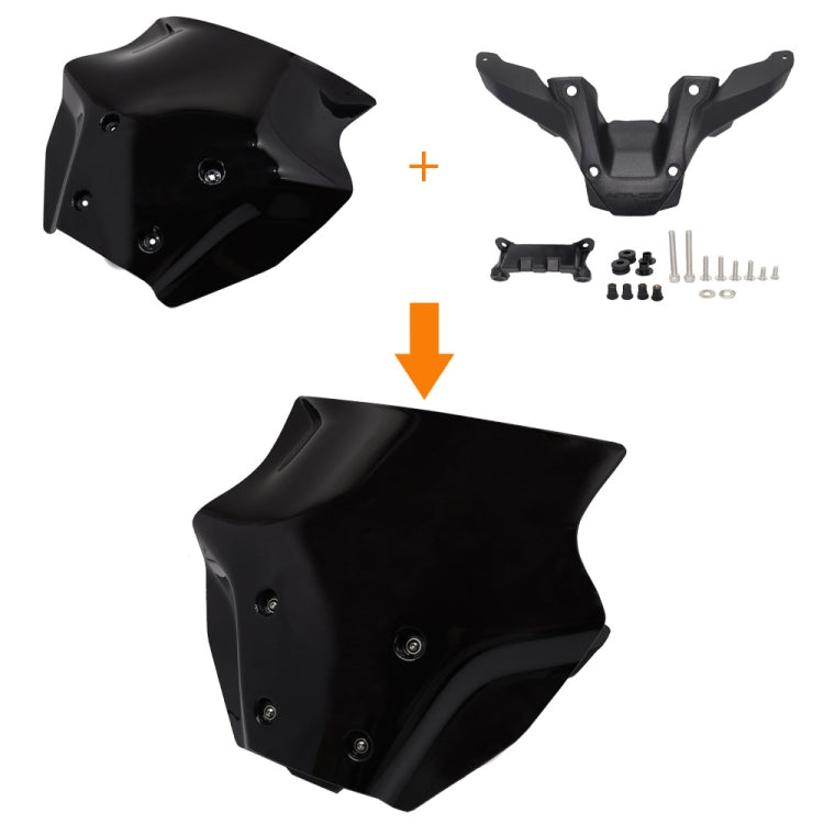 For Yamaha MT-09 SP 2024- Front Windshield