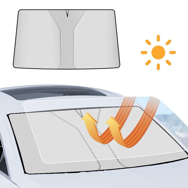Car Windshield Sun Protection Heat Insulation Special-shaped Sunshade, Small, Large