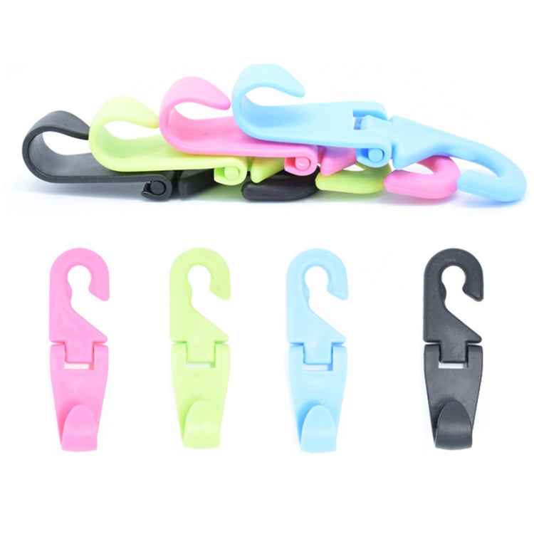 2pcs Mini Car Seat Back Plastic Hook