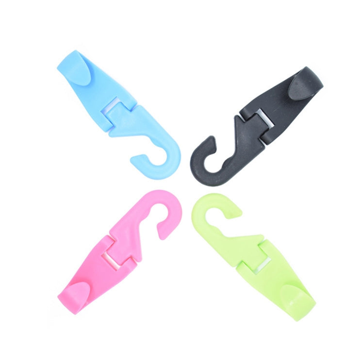 2pcs Mini Car Seat Back Plastic Hook