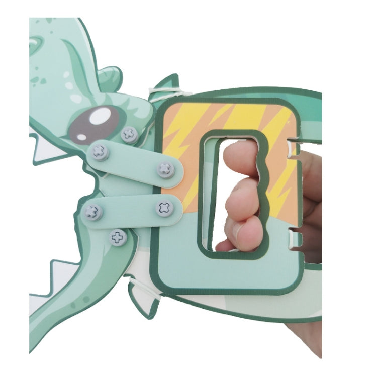DIY Mechanical Dinosaur Children Toy Material Kit Kindergarten Teaching Aids, Dinosaur
