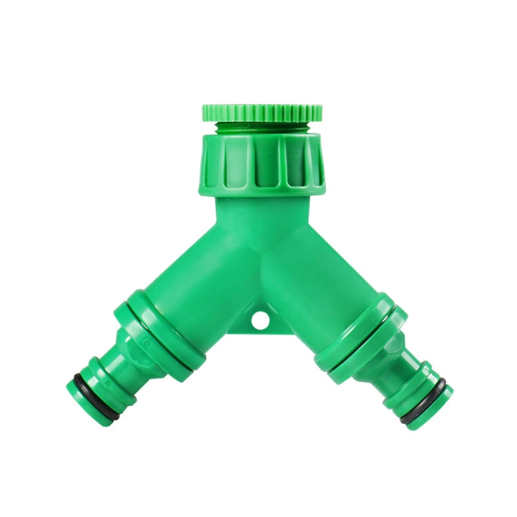2 Way Garden Plumbing Hose Quick Connect Switch Horticultural Irrigation Faucet Ball Valve, BT918