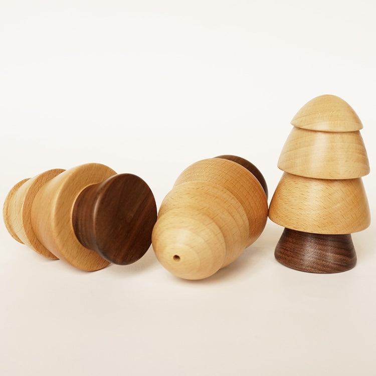 Solid Wooden Toothpick Holder Personalized Wooden Household Toothpick Can