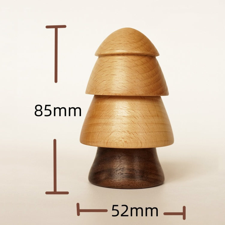 Solid Wooden Toothpick Holder Personalized Wooden Household Toothpick Can