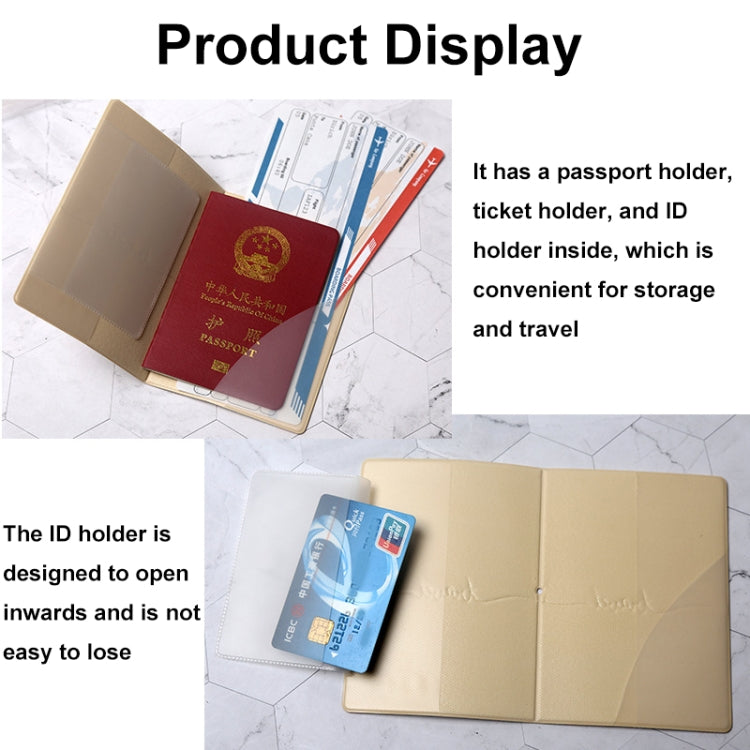 3D Map Passport Cover Travel Abroad Pass Ticket Holder