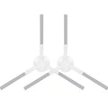 For Dreame L20 Ultra / X20 Pro / X20 Pro Plus Robot Vacuum Accessories, 1pair White Side Brush, 1pair Black Side Brush, 1 Roller Brush, 1 Rubber Brush, 2pcs Filter, 1 White Rag, 1 Gray Rag, 1 Gray -blue Rag, 1 Dust Bag, 1 White Rubber Brush Cover      ...