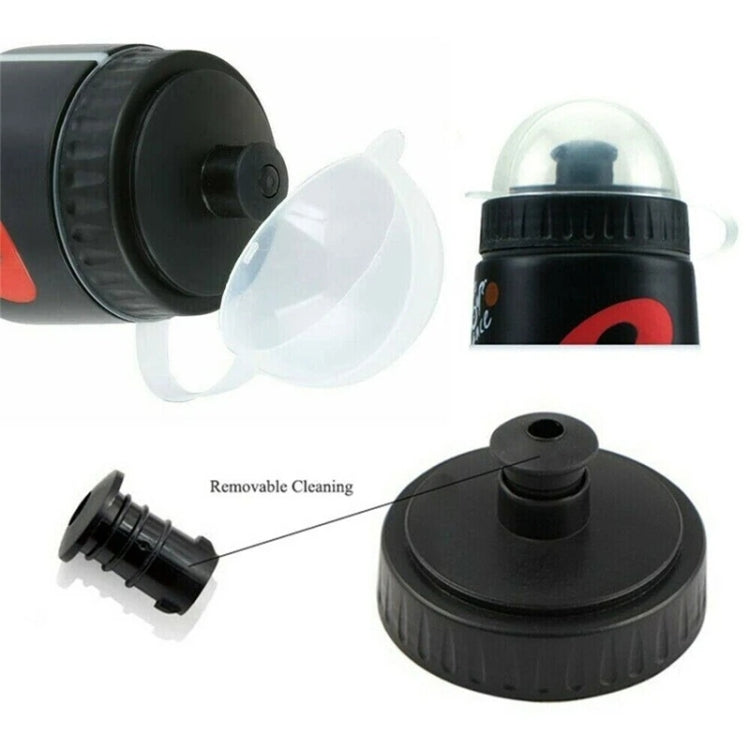 650ml Mountain Bike Water Bottle Set Outdoor Cycling Sports Bottle With V-shaped Holder Cage