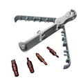 36-Tooth Bi-Directional Ratcheting Screwdriver Set With 4 Double-Ended Bits