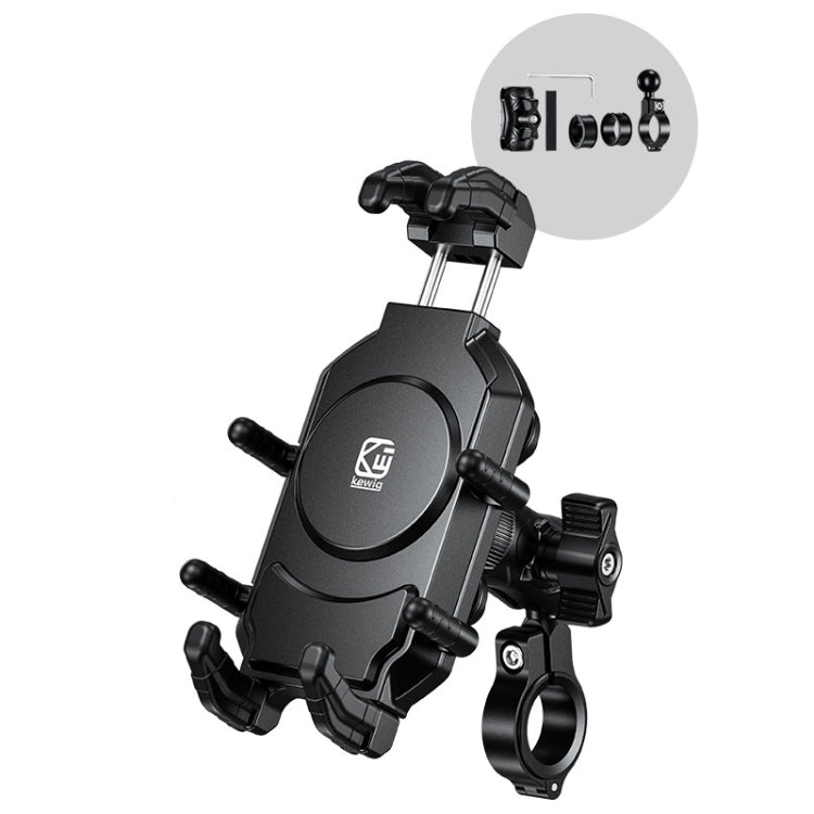 Kewig Motorcycle Octopus Holder Anti-Theft Motorcycle Cell Phone Mounts, M26-C1, M26-C2, M26-C3, M26-C4, M26-C5, M26-C6, M26-C7, M26-C8