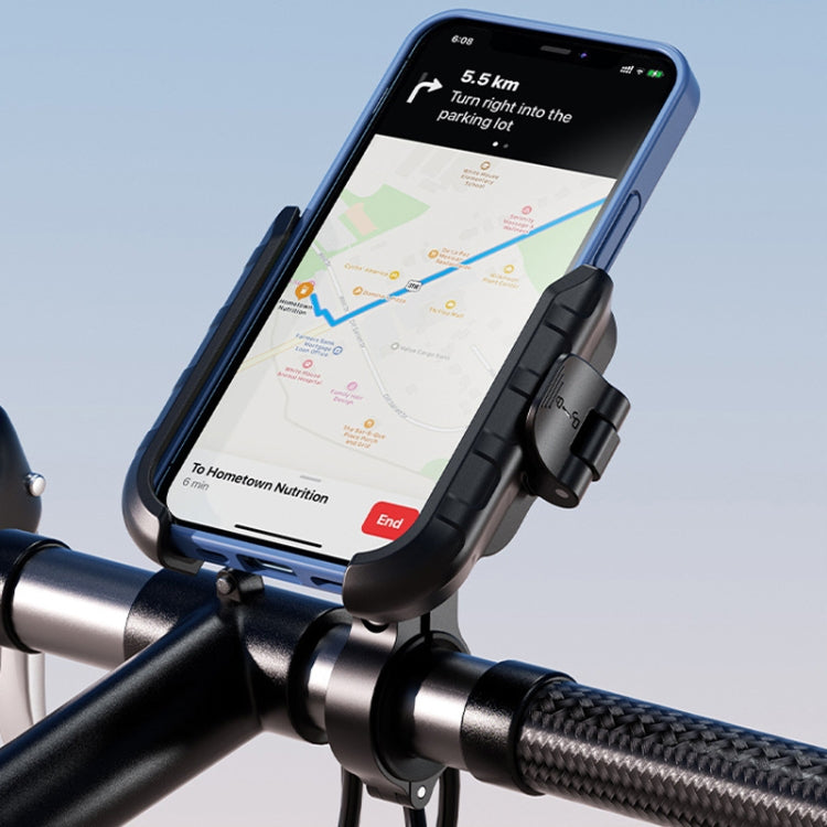 Kewig Electrical Bike Vigorously Clip Base Bracket Outdoor Cycling Cell Phone Navigation Holder, M8SP-C4