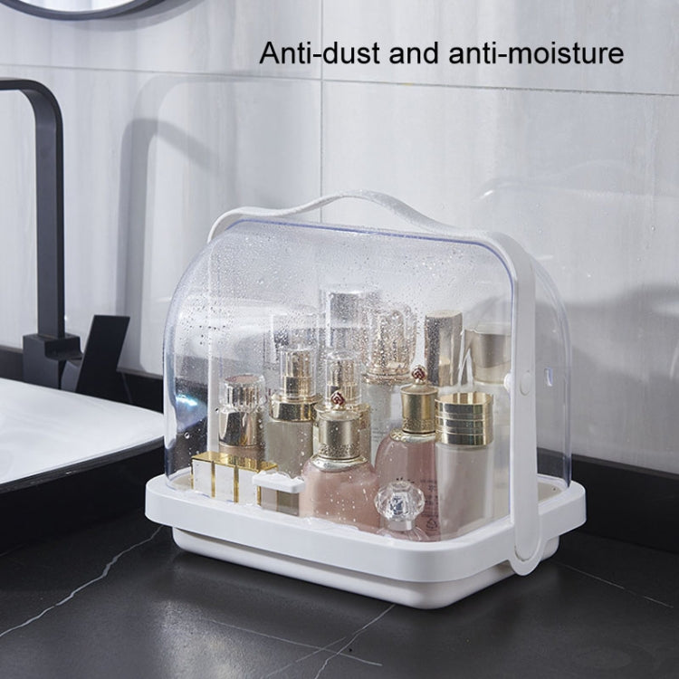 Portable Multi-function Transparent Storage Box Bread Box Bottle Organizer With Dustproof Lid, Small, Large