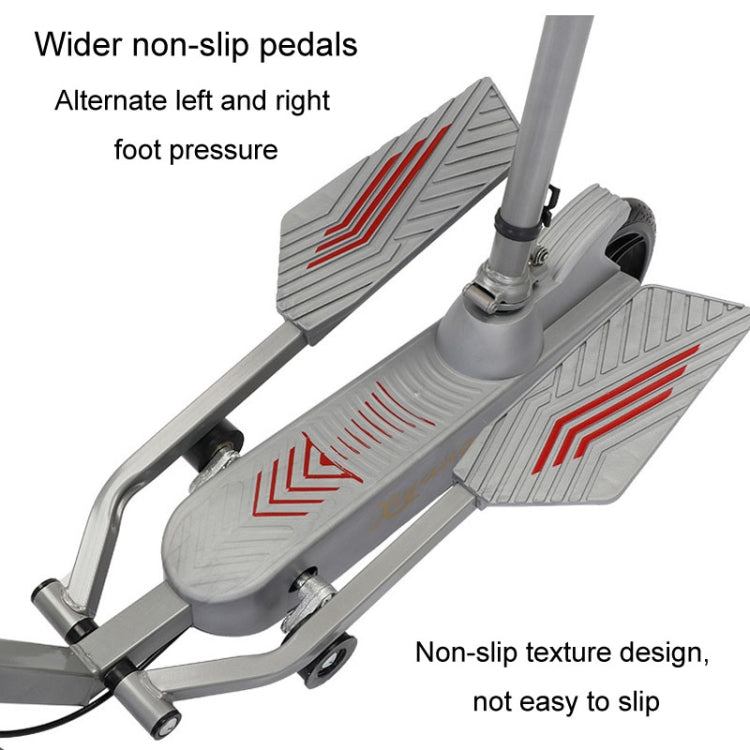 Adult Scooter Two-wheel Mobility Scooter Double Wing Pedal Bike, Standard Silver, Standard Black, Folding Black, Folding Silver