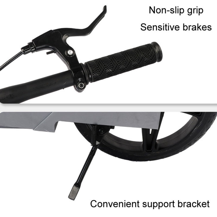 Adult Scooter Two-wheel Mobility Scooter Double Wing Pedal Bike, Standard Silver, Standard Black, Folding Black, Folding Silver