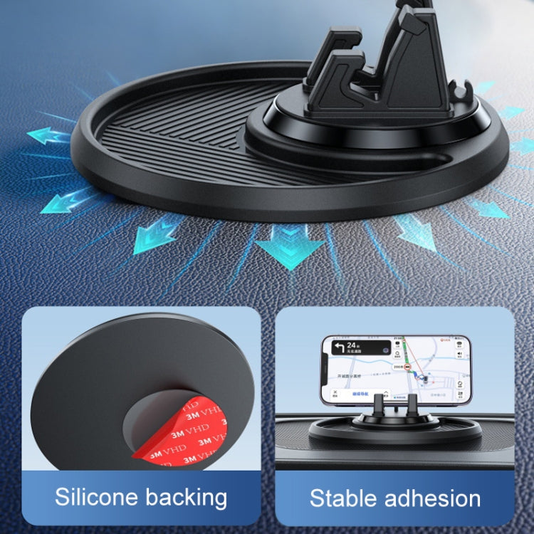 Car Dashboard Navigation Phone Holder Multifunctional Non-Slip Storage Bracket