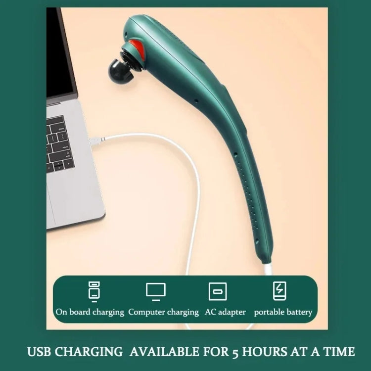 6 In 1 Handheld Body Massager 15 Modes Heating Vibration Massage Stick